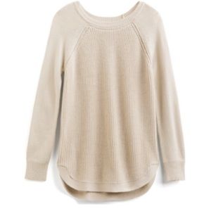 Beige tunic sweater